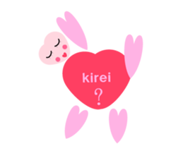 Heart-shaped lover stamp of sticker #7494866