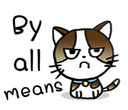 Thai Cat Cute sticker #7494923
