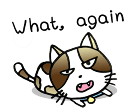 Thai Cat Cute sticker #7494926