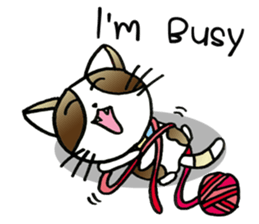 Thai Cat Cute sticker #7494927