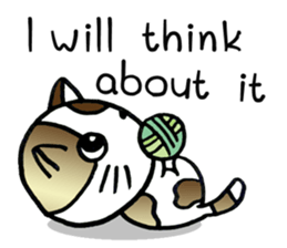 Thai Cat Cute sticker #7494931