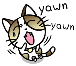 Thai Cat Cute sticker #7494943