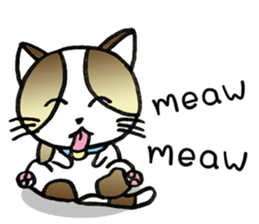 Thai Cat Cute sticker #7494946