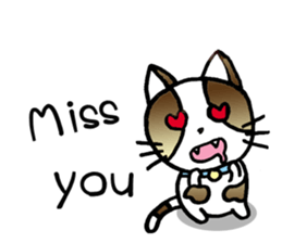 Thai Cat Cute sticker #7494947