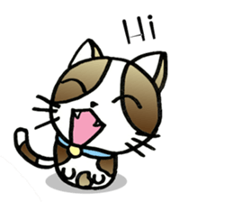 Thai Cat Cute sticker #7494951