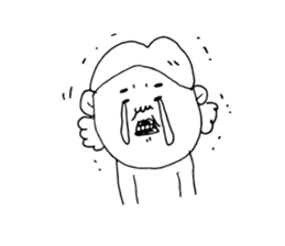 Kagoshima dialect ugly woman2 sticker #7494967