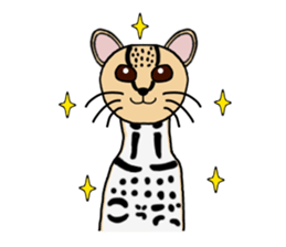 Margay kun sticker #7495007