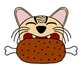 Margay kun sticker #7495015