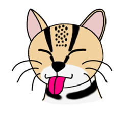 Margay kun sticker #7495017