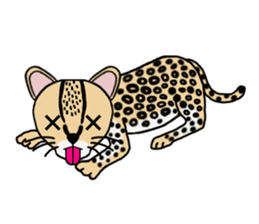 Margay kun sticker #7495019