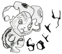 (E) A little doubt, " Kiryoki" sticker #7495540