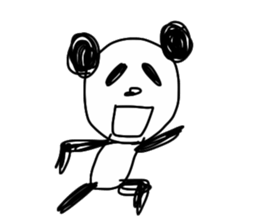 P&A Panda! sticker #7495597