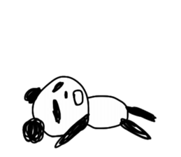P&A Panda! sticker #7495603