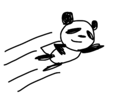 P&A Panda! sticker #7495609