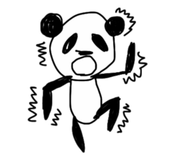 P&A Panda! sticker #7495617