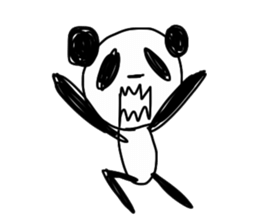 P&A Panda! sticker #7495622