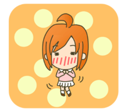 lovey-dovey couple sticker(girl version) sticker #7495643