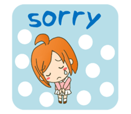 lovey-dovey couple sticker(girl version) sticker #7495646