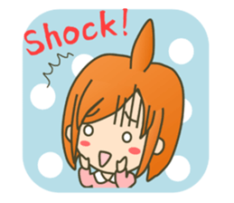 lovey-dovey couple sticker(girl version) sticker #7495662