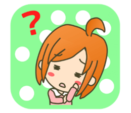 lovey-dovey couple sticker(girl version) sticker #7495663