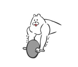 KumaKichi the bear 3 sticker #7495759