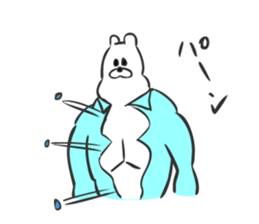 KumaKichi the bear 3 sticker #7495795