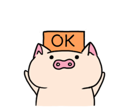 yogurt's pig sticker #7496039
