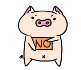 yogurt's pig sticker #7496040