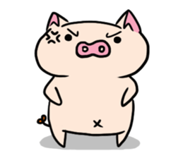 yogurt's pig sticker #7496045