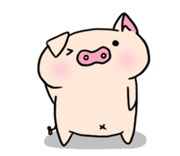 yogurt's pig sticker #7496049