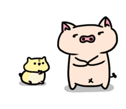 yogurt's pig sticker #7496066