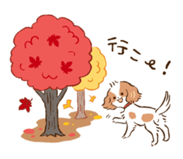 Autumn of Cavalier "Kewpie" sticker #7496470