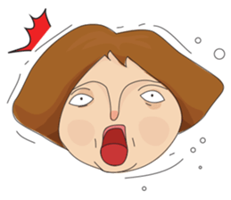 Shameless girl sticker #7497198