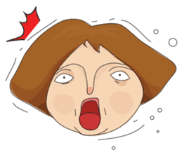 Shameless girl sticker #7497198