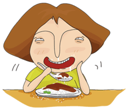 Shameless girl sticker #7497204