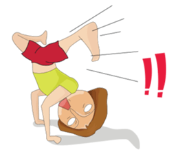 Shameless girl sticker #7497210