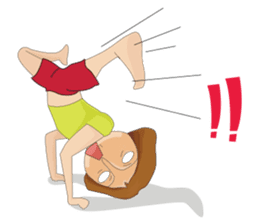 Shameless girl sticker #7497210