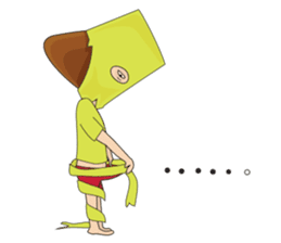 Shameless girl sticker #7497211