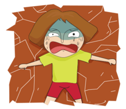 Shameless girl sticker #7497212