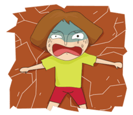 Shameless girl sticker #7497212