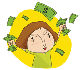 Shameless girl sticker #7497215