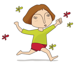 Shameless girl sticker #7497222