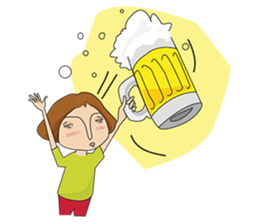 Shameless girl sticker #7497223