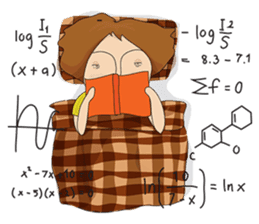 Shameless girl sticker #7497230