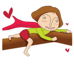 Shameless girl sticker #7497233