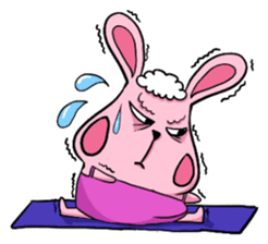 Poker Rabbit & Mocha Dog's Daily Life sticker #7497402