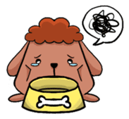 Poker Rabbit & Mocha Dog's Daily Life sticker #7497412