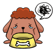 Poker Rabbit & Mocha Dog's Daily Life sticker #7497412