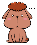 Poker Rabbit & Mocha Dog's Daily Life sticker #7497414