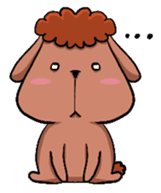 Poker Rabbit & Mocha Dog's Daily Life sticker #7497414